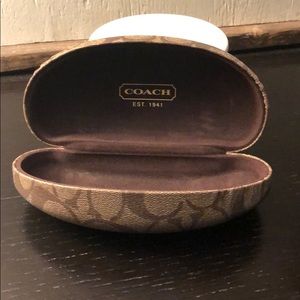 Coach glasses/sunglasses case